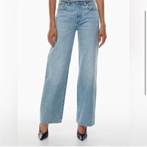 Denim Forum Farrah High Rise Wide Leg Size 28L Size 31- Euc Like New